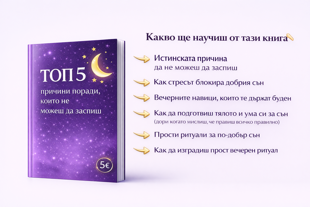 AUVI НАРЪЧНИК Причините зад трудното заспиване